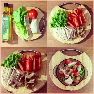Вкусный, полезный и диетический салат